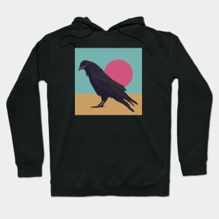 Sunset Raven Hoodie